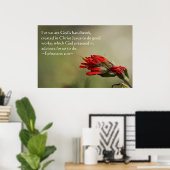 Ephesianer 2:10 poster (Heimbüro)