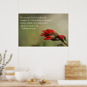 Ephesianer 2:10 poster (Küche)