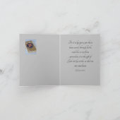 Ephesianer 2:8-9 Gerettet durch Glaubensbestätigun Karte (Innenseite)