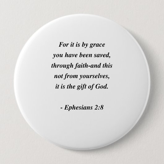 EPHESIANER 2:8 BUTTON (Vorderseite)