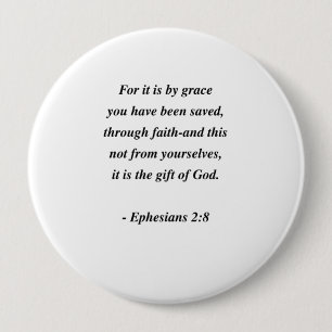 EPHESIANER 2:8 BUTTON