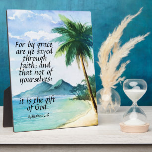 Ephesianer 2:8 fotoplatte