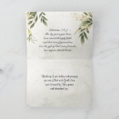 Ephesianer 2:8 Grace Sie wurden gerettet Karte (Innenseite)