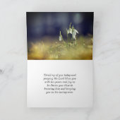 Ephesianer 2:8 von Grace Sie wurden Gerettet Bibel Karte (Innenseite)