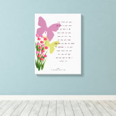 Ephesianer 3:17-18 leinwanddruck (Insitu (Holzboden))