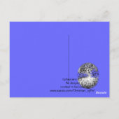 Ephesianer 3:17 werden in seiner Liebe verwurzelt Postkarte (Rückseite)