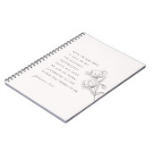 Ephesianer 3:20 überaus abudent notizblock (Linke Seite)