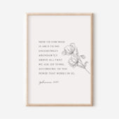 Ephesianer 3:20 überaus abudent poster