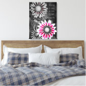 Ephesianer 4:2 überzogene Canvas Leinwanddruck (Insitu (Schlafzimmer))