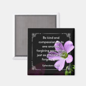 Ephesianer 4:32 Magnet (Vorderseite/Rückseite)