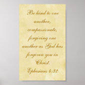 Ephesianer 4:32 poster (Vorne)