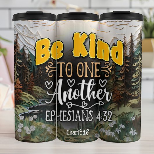 EPHESIANER 4:32 sind freundlich zueinander Thermosbecher