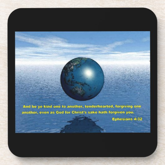 Ephesianer 4:32 Untersetzer (Vorderseite)