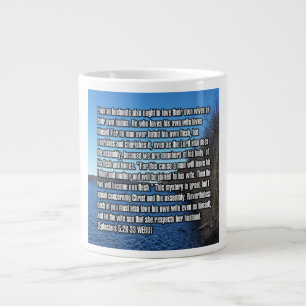 Ephesianer 5:28-33 WEBU-Tasse Jumbo-Tasse