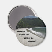 Ephesianer 5:2 magnet (Vorderseite/Rückseite)