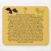 Ephesianer 6:10-20 Rüstung der GOD-Bibelworte Mousepad (Vorne)