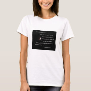 Ephesianer 6:12 Denn wir ringen nicht gegen Fleisc T-Shirt