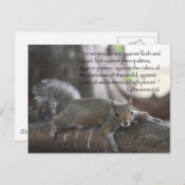 Ephesianer 6:12 Postkarte (Vorne/Hinten)