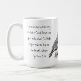 Ephesianer der Schrift 2:10 mit kalifornischem Wac Kaffeetasse