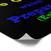 Ephesianer Wir sind Gottes Meisterwerk Poster (Ecke)