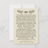 Ephesians 3:16 - Scroll zur Scripturenkarte zurück (Vorderseite)