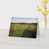 Ephesians 3:18 landschaftliche Scripture-Karte Karte (Gelbe Blume)