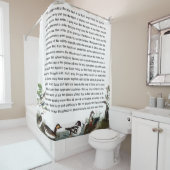 Ephesians 3 Birds Audubon Wildlife Dusche Vorhang (Beispiel)