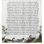 Ephesians 3 Birds Audubon Wildlife Dusche Vorhang (Vorderseite)
