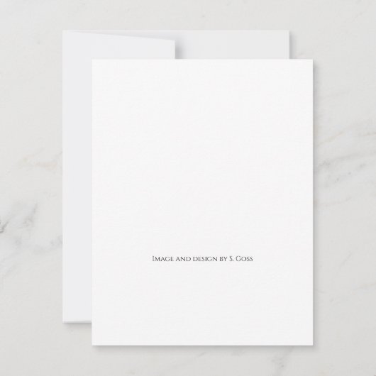 Ephesians 4:2-3 Happy-Jubiläumskarte Mitteilungskarte (Rückseite)