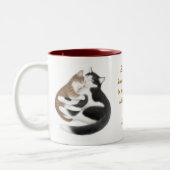 Ephesians 4:2 Liebe Cats Bible Verse Tasse (Links)