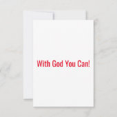 Ephesians 4:32 KJV Bible Verse Flat Greeting Karte (Rückseite)