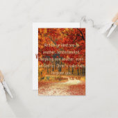 Ephesians 4:32 KJV Bible Verse Pic Flat Gruß Karte (Vorderseite/Rückseite Beispiel)