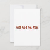 Ephesians 4:32 KJV Bible Verse Pic Flat Gruß Karte (Rückseite)