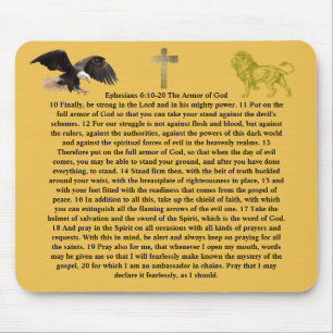 Ephesians 6:10 - Rüstung 20 von Mousepad