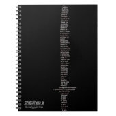 Ephesians 6 Klinge-Notizbuch Notizblock (Vorderseite)