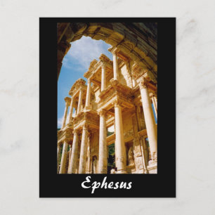 Ephesus-Bibliothek Postkarte