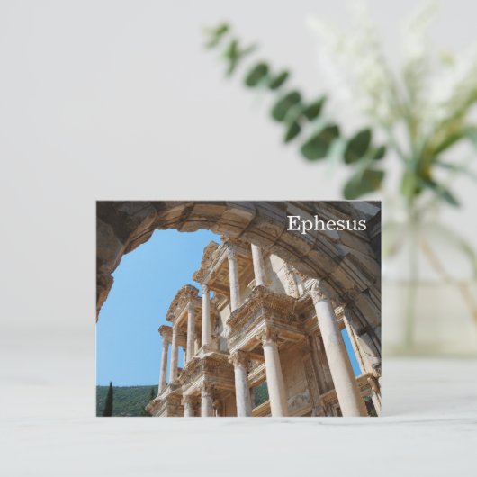 Ephesus, Türkei Postkarte (Stehend Vorderseite)