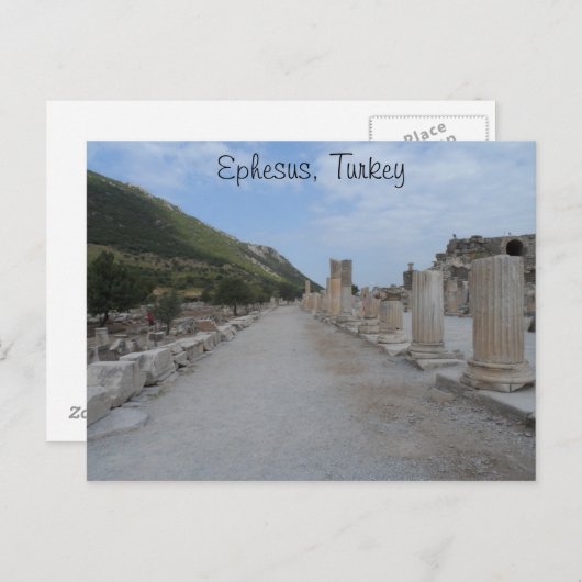 Ephesus, Türkei Postkarte (Vorne/Hinten)