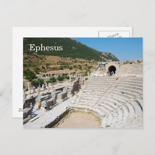 Ephesus, Türkei Postkarte (Vorne/Hinten)