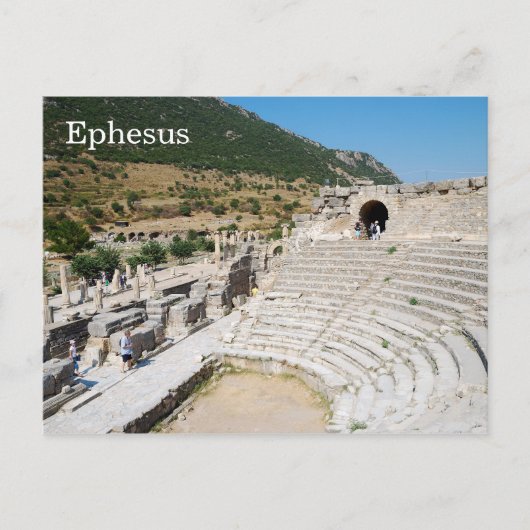 Ephesus, Türkei Postkarte (Vorderseite)