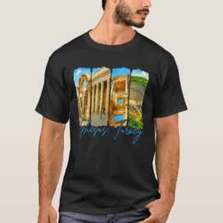 Ephesus Turkey Reise Pinselstrich trifft mich T-Shirt