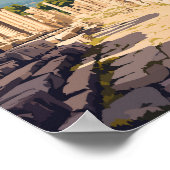 Ephesus Turkey Reisen Art Vintag Poster (Ecke)