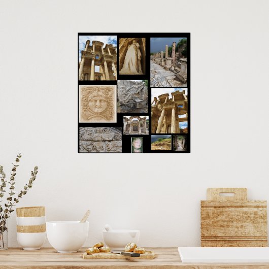 Ephesus, Türkisches Poster (Küche)