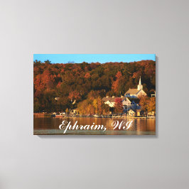 Ephraim, Wisconsin bei Sunset Leinwanddruck