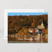 Ephraim, Wisconsin bei Sunset Postkarte (Vorne/Hinten)