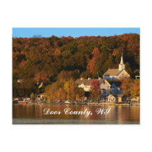 Ephraim, Wisconsin bei Sunset