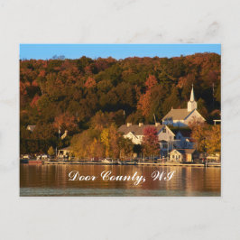 Ephraim, Wisconsin bei Sunset Postkarte