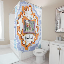 Epi Peas | Wortwörtlicher Wortspiel-Humor Duschvorhang