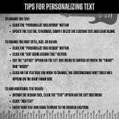 Epic 40th Birthday Banner Rockstar Guitar Chords