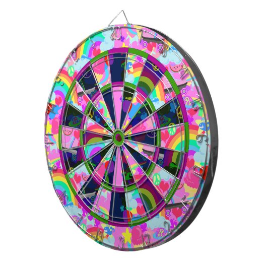 Epic Achtzigers Explosion Dartscheibe (Vorderseite rechts)
